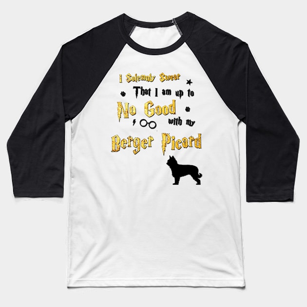 Berger Picard Baseball T-Shirt by dogfather